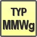 Piktogram - Typ: MMWg